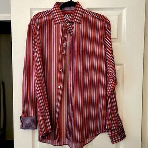 BUGATCHI Mens Shirt - Classic Fit size Medium.
